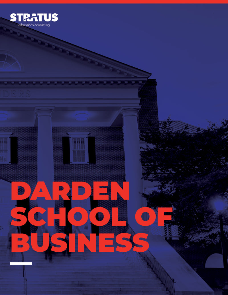 Stratus Admissions' Guide to Getting into UVA Darden School of Business