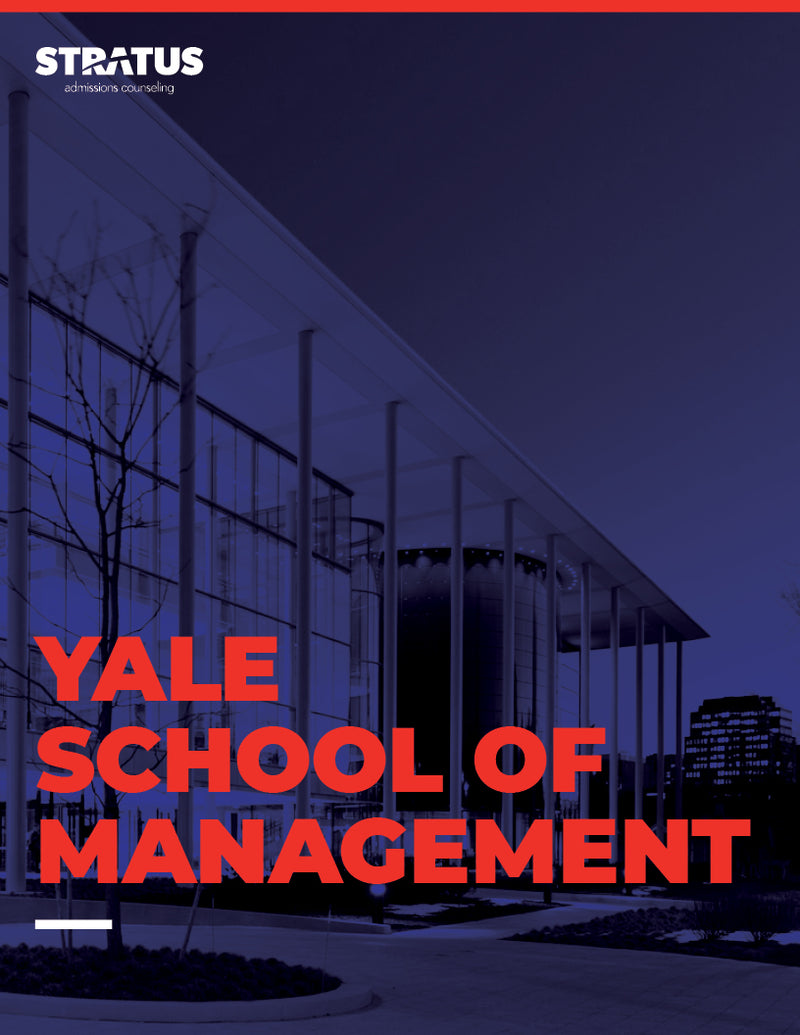 Stratus Admissions' Guide to Getting into Yale School of Management