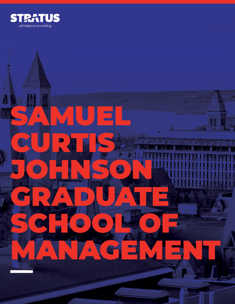 Stratus Admissions' Guide to Getting into Cornell University Johnson Graduate School of Management